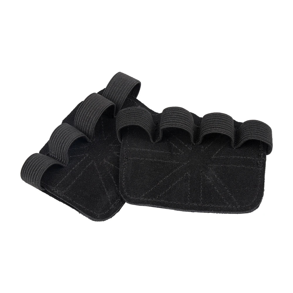 TechGym Leather Weight Lifting Training  Workout Gloves