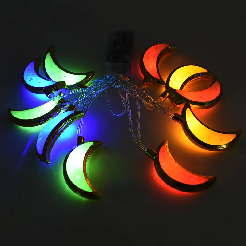 Ramadan Decoration Plastic Lantern Led String Lights