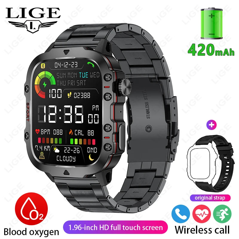 LIGE Waterproof Smartwatch