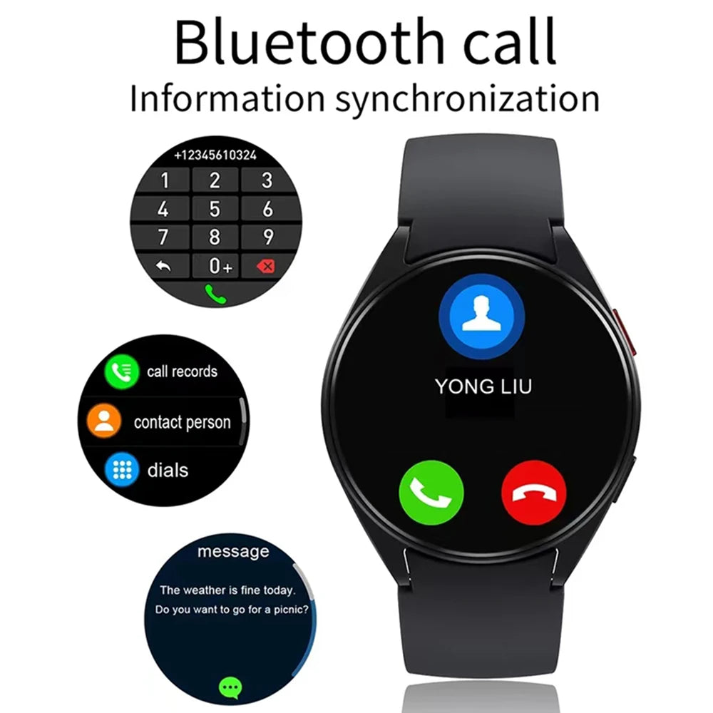 New Smart Watch 6 : Bluetooth Calling & Health Tracking