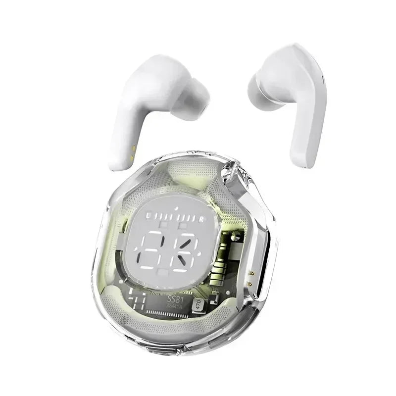 T8 Wireless Bluetooth Earbuds with ENC & LED Display