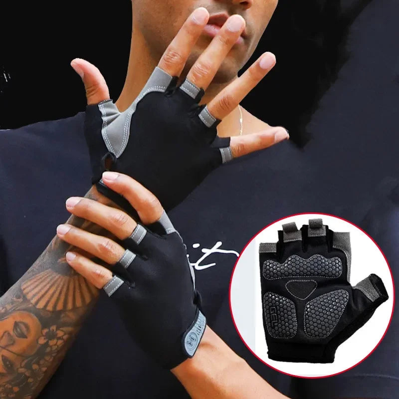 Breathable Half-Finger Gloves