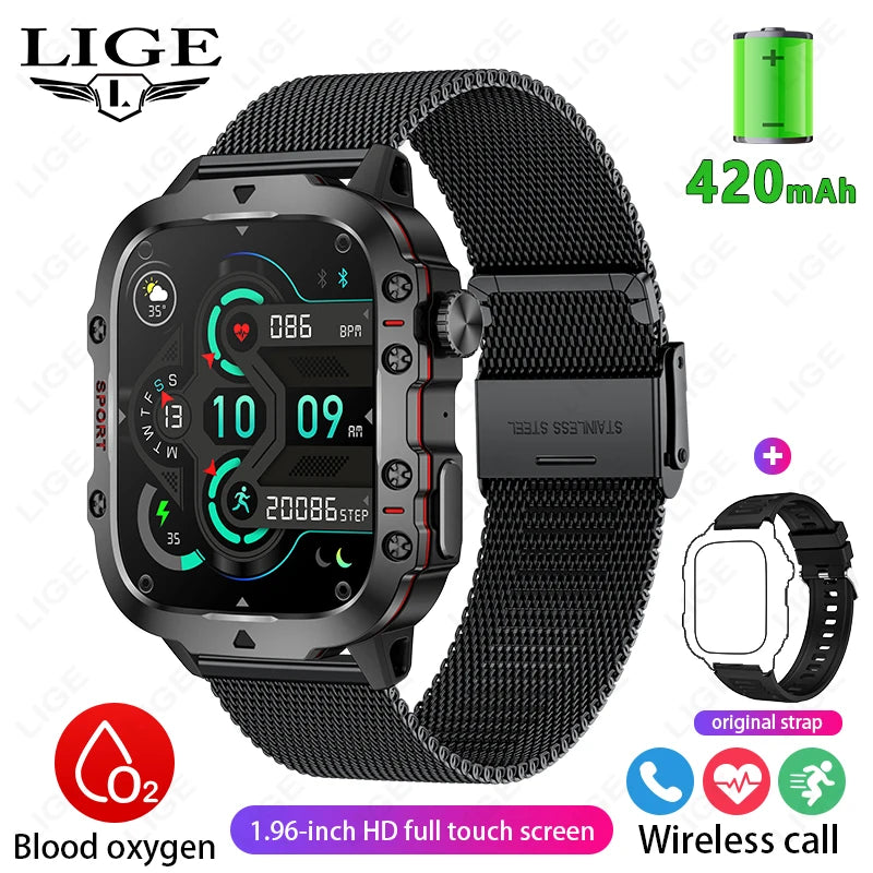 LIGE Waterproof Smartwatch