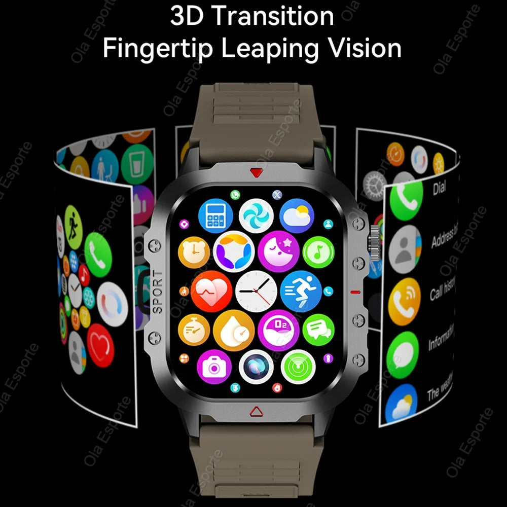 2024 New Outdoor Smart Watch Men For Android / IOS